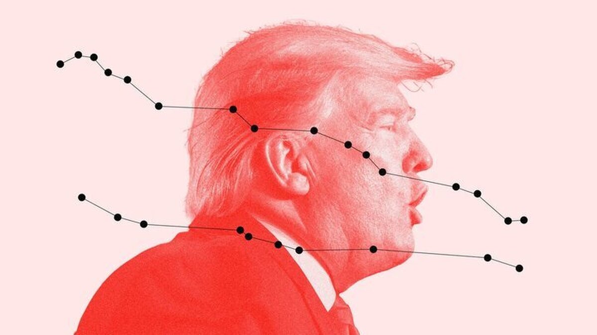 ۵۶ درصد آمریکایی&zwnj;ها از ترامپ ناراضی هستند