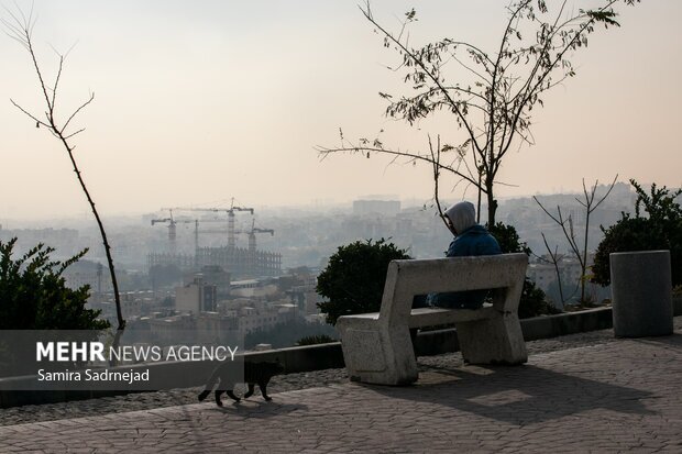 هوای تهران آلوده است