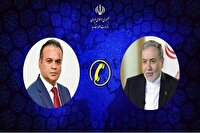 گفتگوی تلفنی وزرای امور خارجه جمهوری اسلامی ایران و موریس