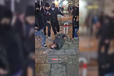 حمله وحشیانه اغتشاشگران به نیروی مدافع امنیت