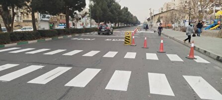 بهسازی علائم ترافیکی و ارتقای امنیت معابر منطقه یک شهرداری فردیس