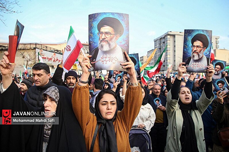 راهپیمایی یوم الله ۲۲ دی در محکومیت اقدامات اغتشاشگران -۱