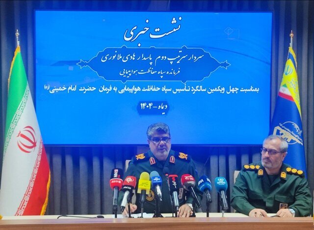 سردار ملانوری: عملکرد سپاه حفاظت هواپیمایی تاکنون ۱۰۰ درصد موفق بوده است