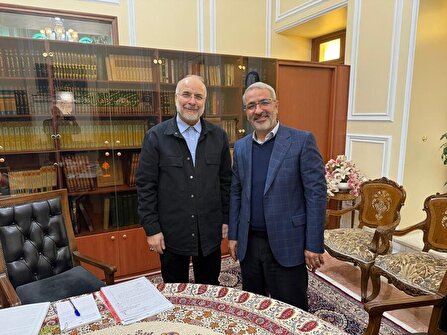 دیدار شهردار کرج با رئیس مجلس شورای اسلامی