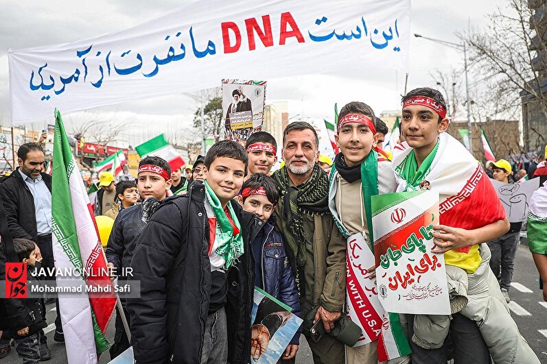 راهپیمایی یوم الله ۲۲ بهمن درتهران -۱