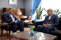 دیدار مشاور وزارت امور خارجه با مدیرعامل بنیاد رودکی