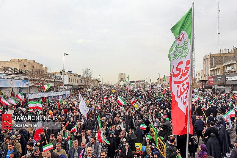 راهپیمایی یوم الله ۲۲ بهمن درتهران -۲