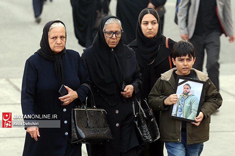 بزرگداشت چهلمین روز شهادت جان‌باختگان حوادث دی ماه -۲