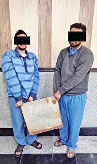 شهادت مدافع وطن با پرتاب دریچه آهنی