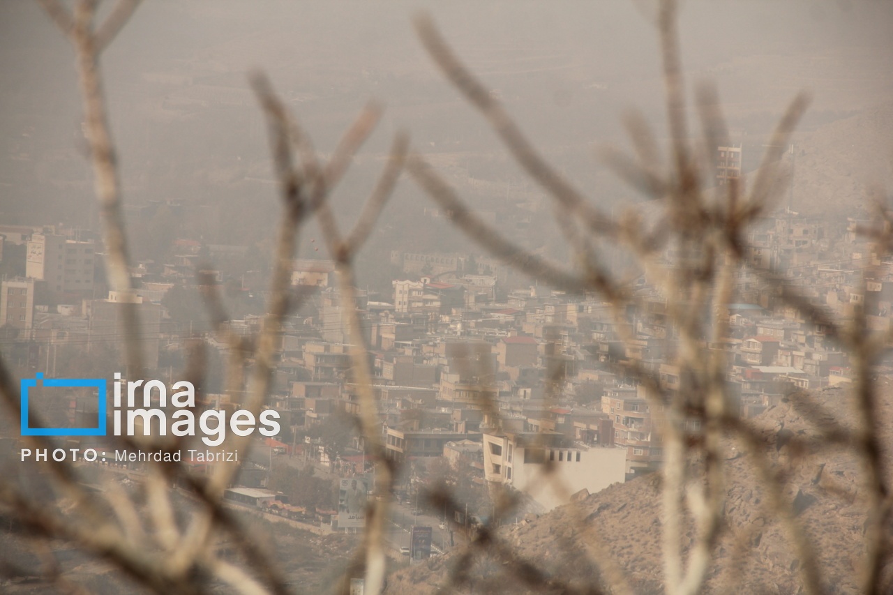 کیفیت هوای تهران در وضعیت نارنجی