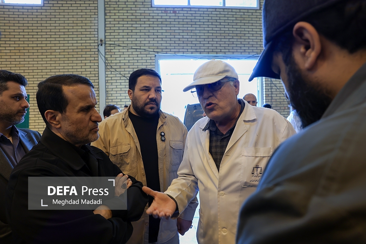 حضور سردار کارگر در مرکز معراج‌ شهدای استان تهران (بهشت زهرا 