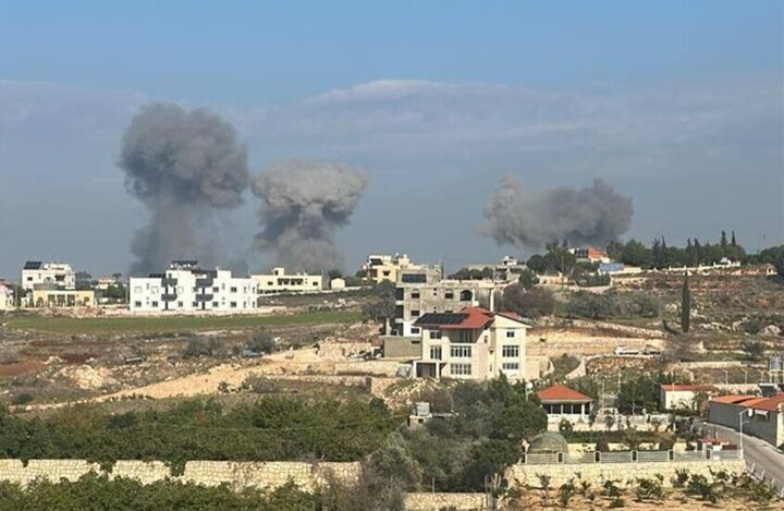 شهید و زخمی شدن ۲۵ نفر در حملات هوایی رژیم اسرائیل به جنوب لبنان