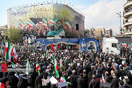 تشییع پیکر شهیدان علی لاریجانی، سردار سلیمانی و شهدای ناوشکن دنا -۱