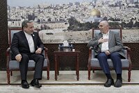 پیام رئیس شورای رهبری جنبش مقاومت اسلامی فلسطین-حماس به وزیر امور خارجی