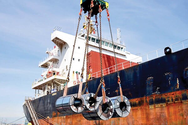 صادرات ورق فولادی گرم مجاز شد