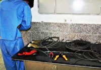 ۹۵ فقره سرقت سیم و کابل برق دراصفهان