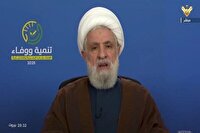 شیخ نعیم قاسم: رژیم صهیونیستی ۳ هزار بار آتش‌بس را نقض کرده است