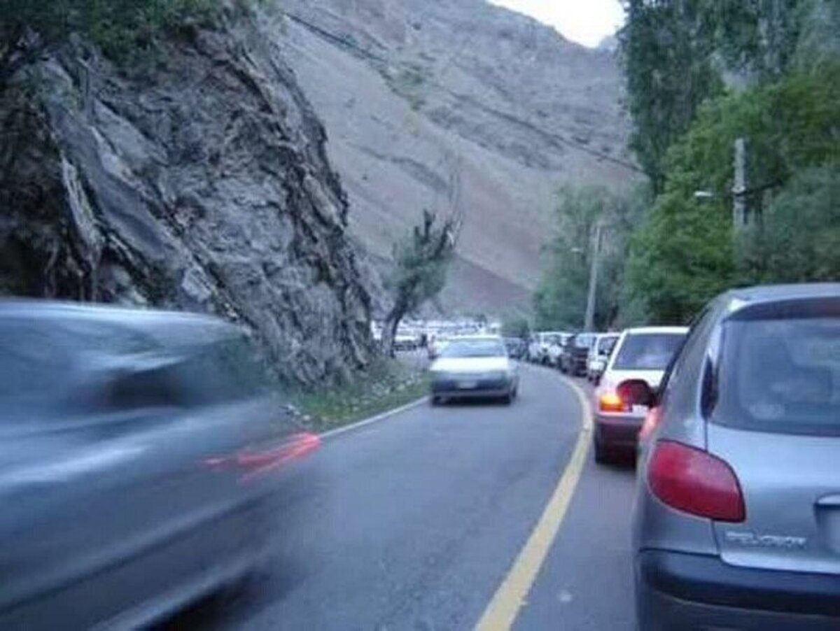 جاده چالوس دوطرفه می‌شود