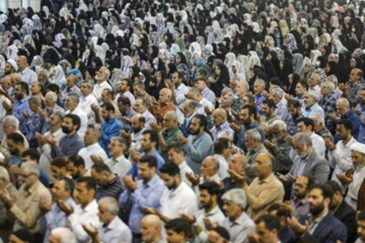 اقامه نماز عیدقربان به امامت حجت‌الاسلام ابوترابی‌فرد در دانشگاه تهران