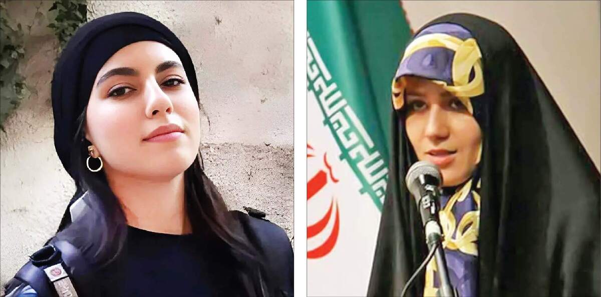 هر دو دختران ایران بودند!