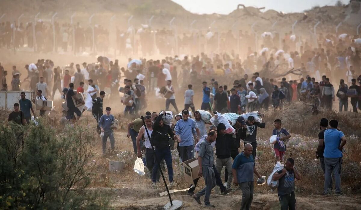 تله مرگ اسرائیل برای فلسطینی‌ها به بهانه توزیع غذا