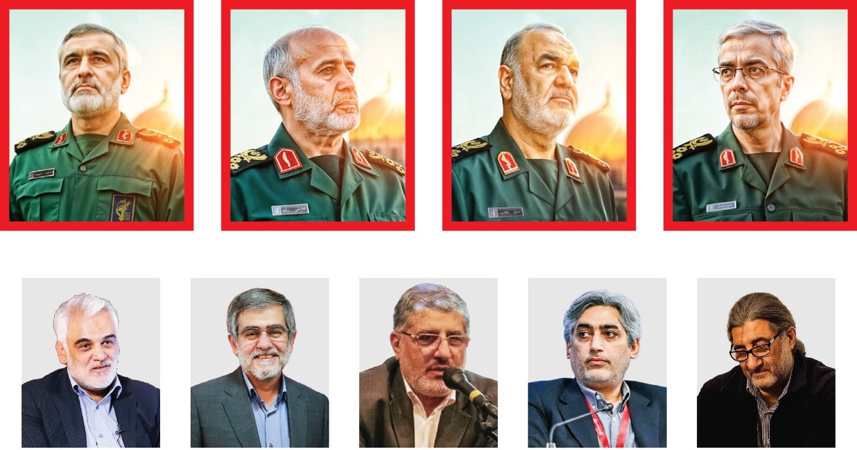 شهادت فرماندهان نظامی و دانشمندان هسته‌ای