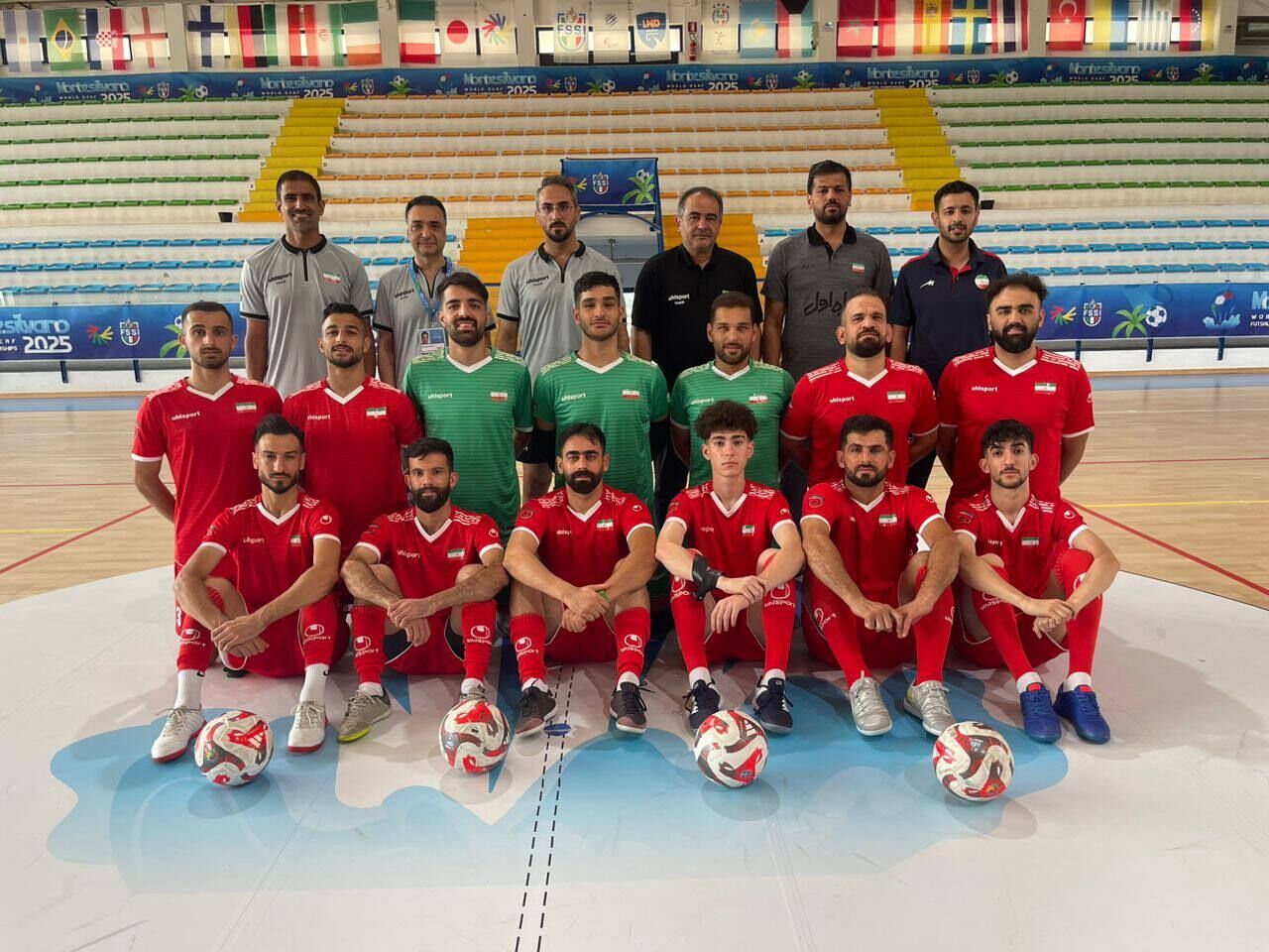 فوتسال قهرمانی ناشنوایان جهان؛ پیروزی ایران برابر ایتالیا