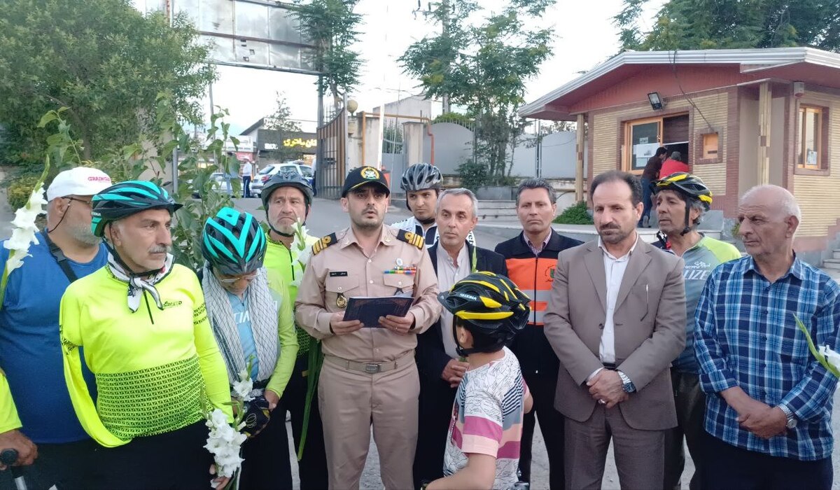 جانبازان دوچرخه سوار مشهدی مهمان استان گلستان