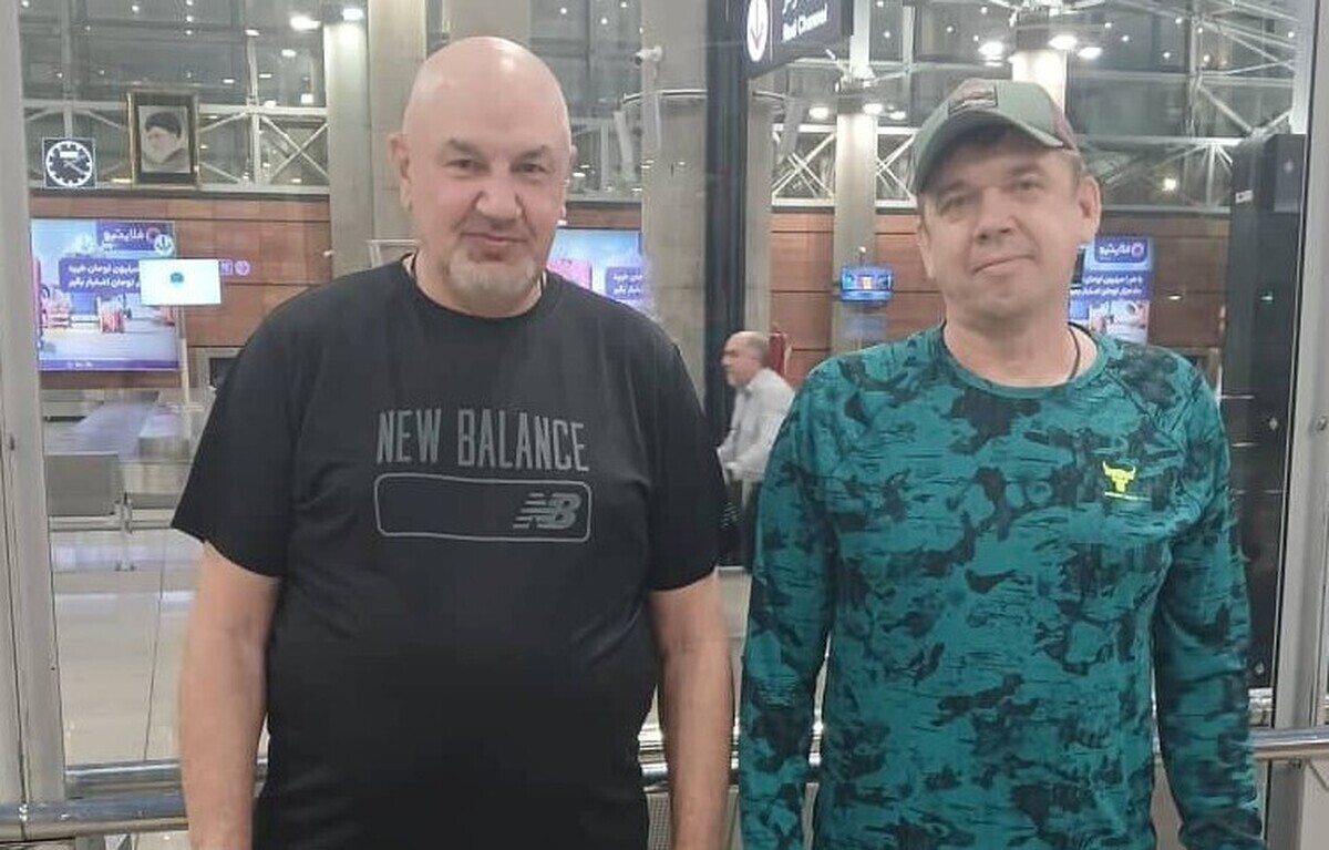 دو مربی روسی شمشیربازی وارد تهران شدند