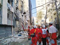 عملیات نجات‌بخش امدادگران زیر سایه جنگ