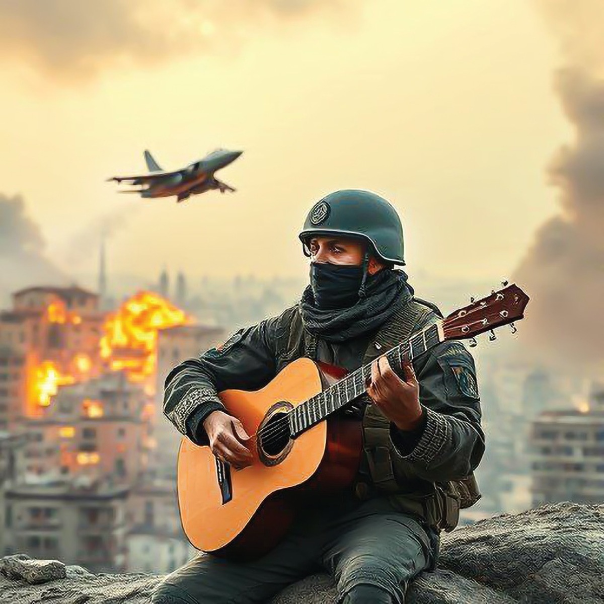 جنگ با دشمن با تار و تنبور!