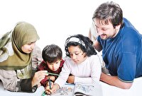 صمیمیت والدین با فرزندان مرجعیت خانواده را حفظ می‌کند