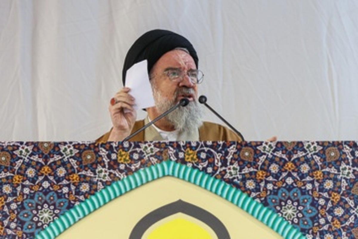 آیت‌ الله خاتمی: مردم در جنگ تحمیلی ۱۲ روزه نشان دادند که توحیدی هستند