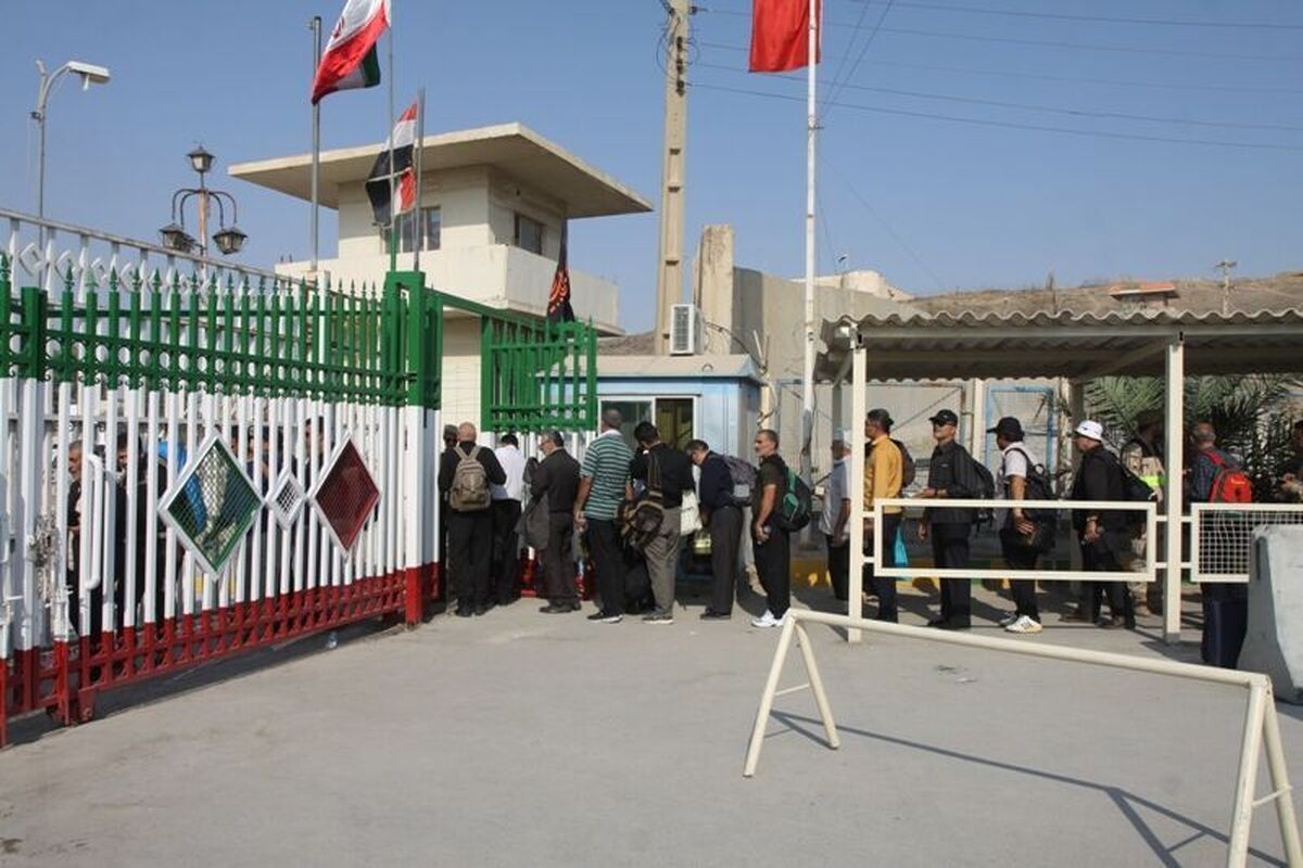 افزایش چشمگیر تردد زائران عتبات از مرز خسروی همزمان با ماه محرم