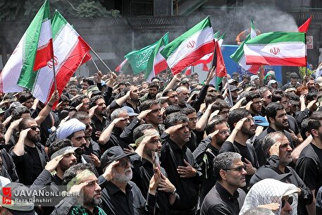عزاداری عاشورای حسینی در میدان شهید طهرانی مقدم