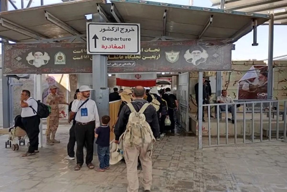 تردد ۱۸۶ هزار زائر از مرز مهران طی ایام محرم