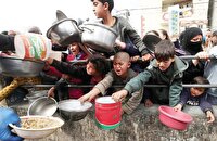 مرگ تدریجی کودکان غزه با سلاح سوء‌تغذیه 