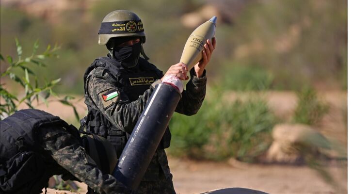 عملیات مشترک قدس و قسام در شرق غزه؛ انهدام تانک مرکاوا و بولدوزر نظامی رژیم صهیونیستی
