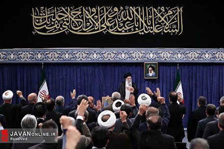 دیدار مسئولان قوه قضائیه با رهبر انقلاب