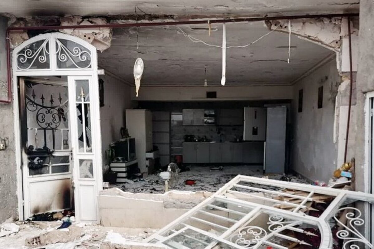 سه نفر در پیرانشهر بر اثر انفجار سیلندر گاز دچار سوختگی شدند