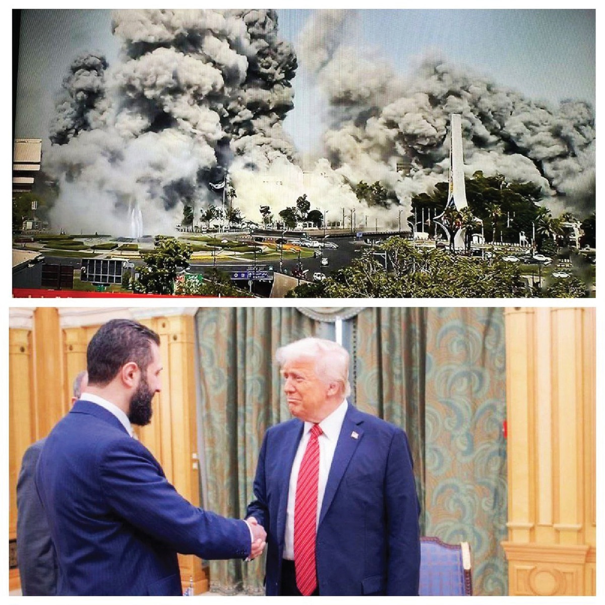 با ترامپ دست بدهید تا با خاک یکسان شوید!