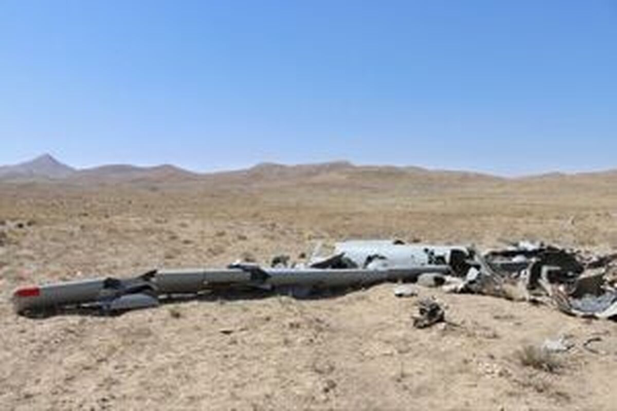 انهدام دومین پهپاد هرمس اسرائیل در اراک