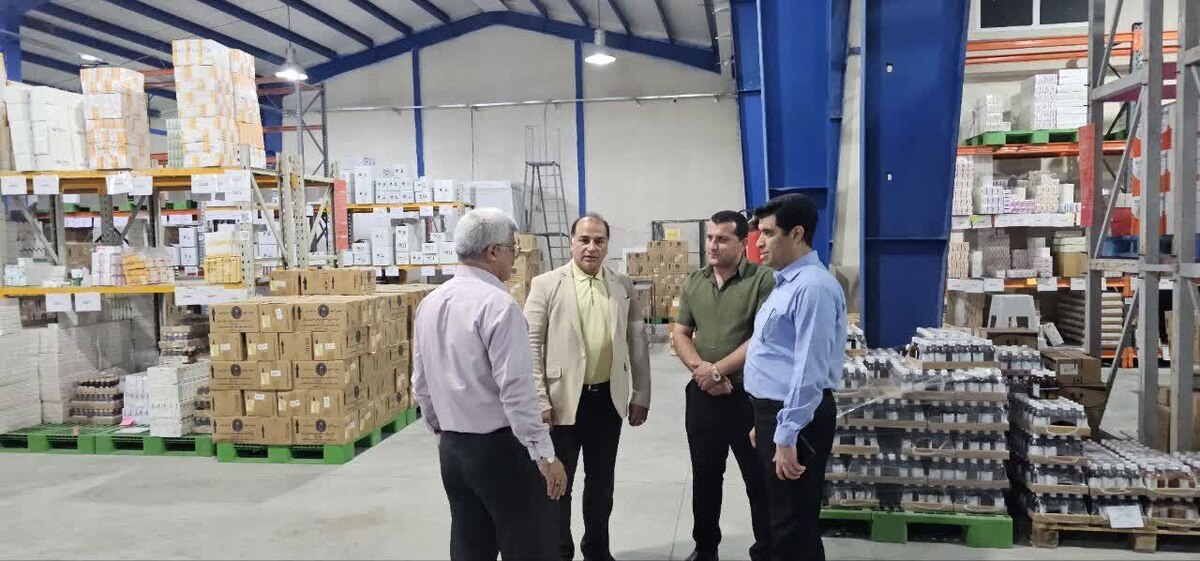 بازدید میدانی معاون اقتصادی استاندار گلستان از واحدهای صنعتی شهرک گرگان ۲
