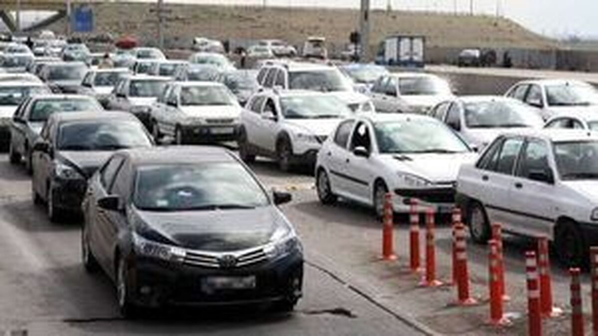 ترافیک پرحجم در محورهای ورودی به تهران