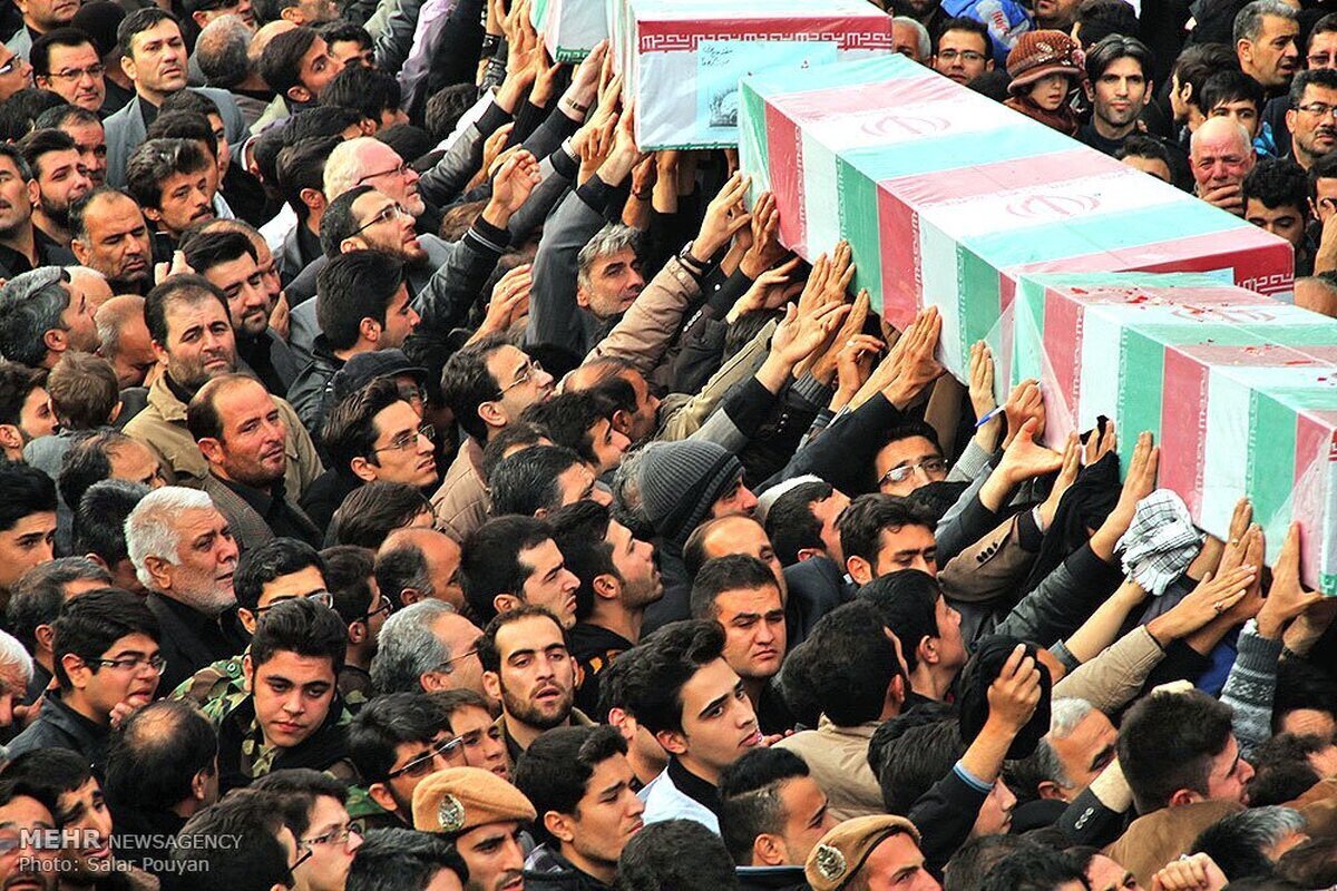 بیانیه شورای اطلاع‌رسانی دولت برای حضور در مراسم تشییع فرماندهان غیور و سربازان وطن