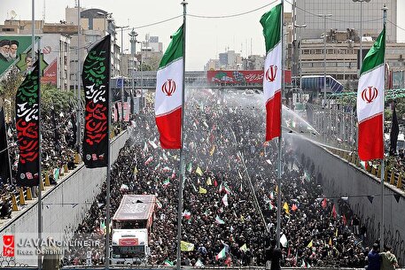 تشییع شهدای اقتدار ایران -۱