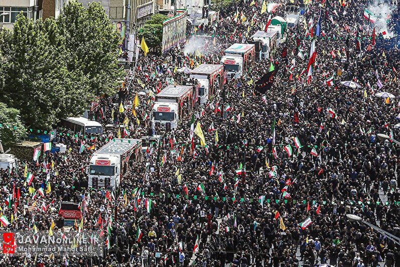 تشییع شهدای اقتدار ایران -۲