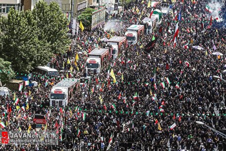 تشییع شهدای اقتدار ایران -۲