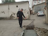 آغاز عملیات تعویض لوله های فاضلاب شهری جلین