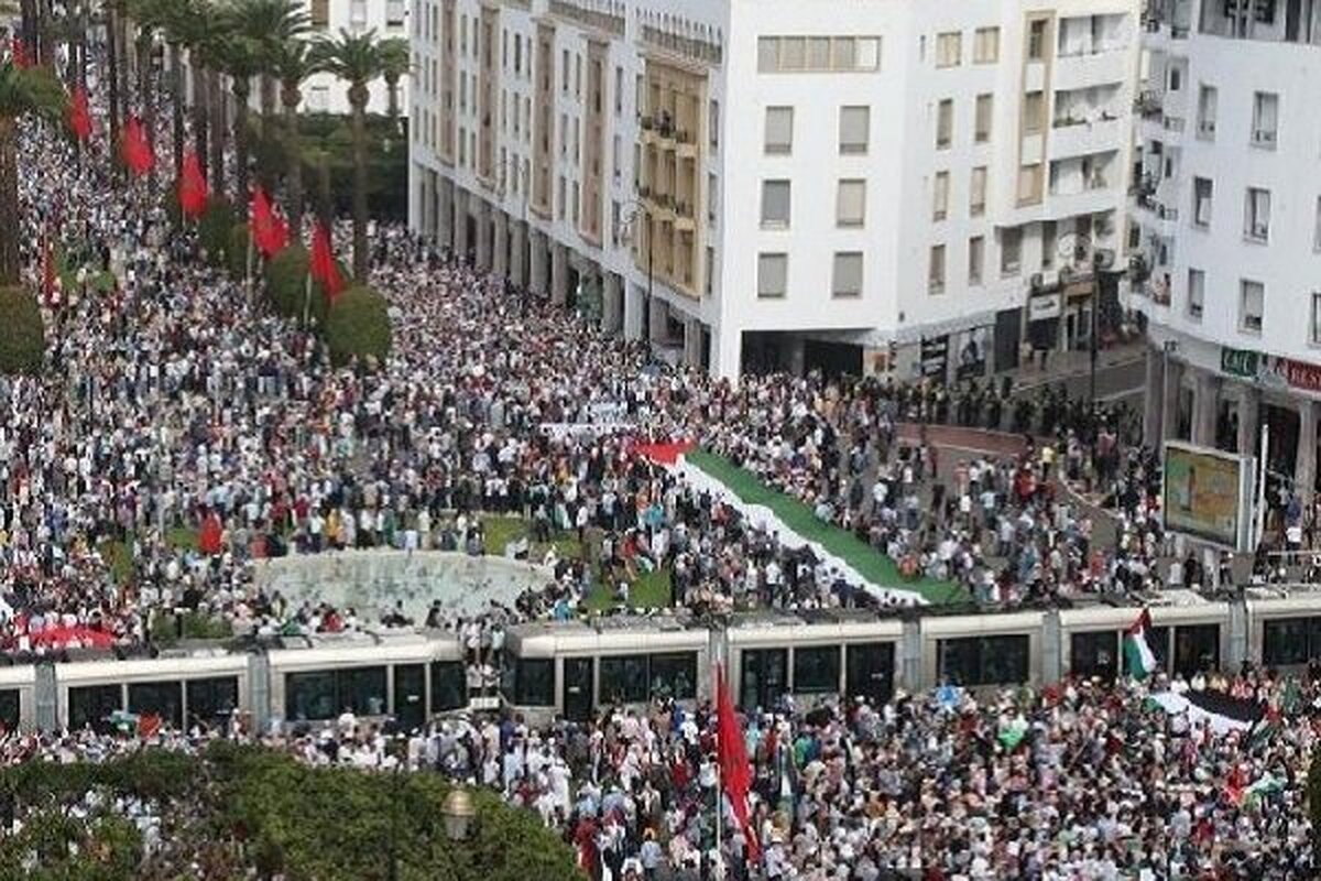 حقوقدانان مراکشی در همبستگی با غزه «اعتصاب غذا» کردند